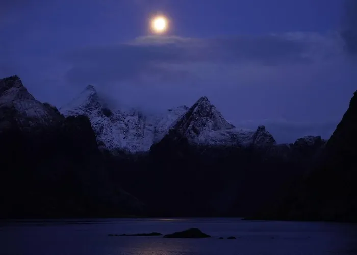 Lofoten Panoramic Luxury With Sauna 펜션 모스케네스