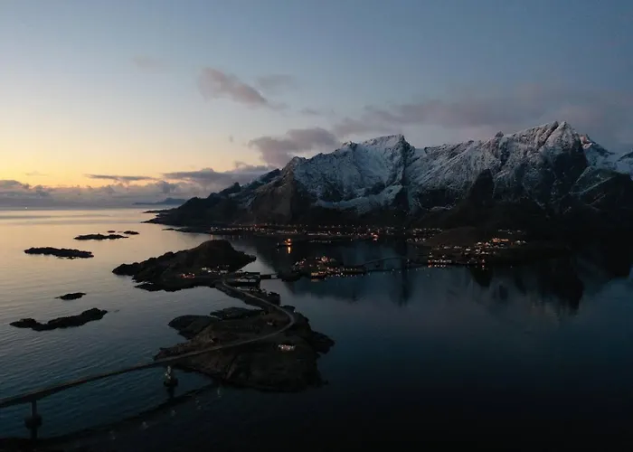 Lofoten Panoramic Luxury With Sauna 펜션 *