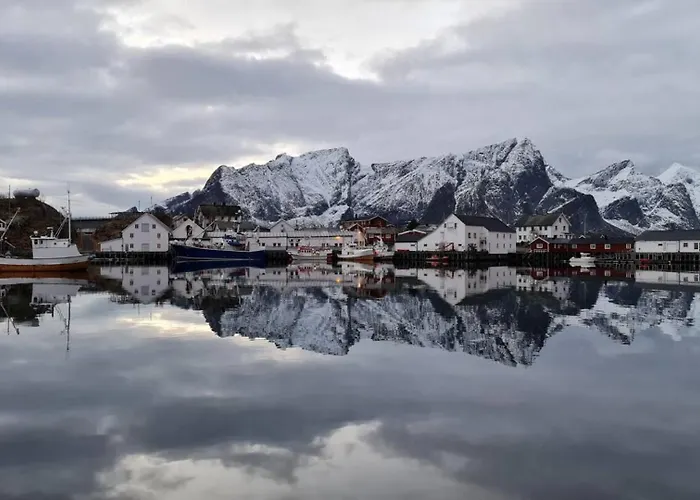 펜션 Lofoten Panoramic Luxury With Sauna *