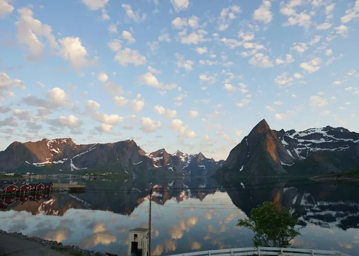펜션 Lofoten Panoramic Luxury With Sauna 모스케네스