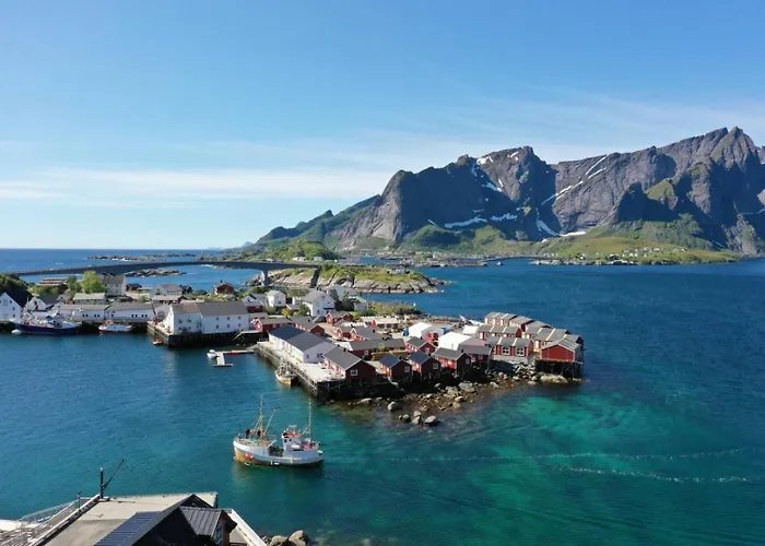 Lofoten Panoramic Luxury With Sauna 펜션 *