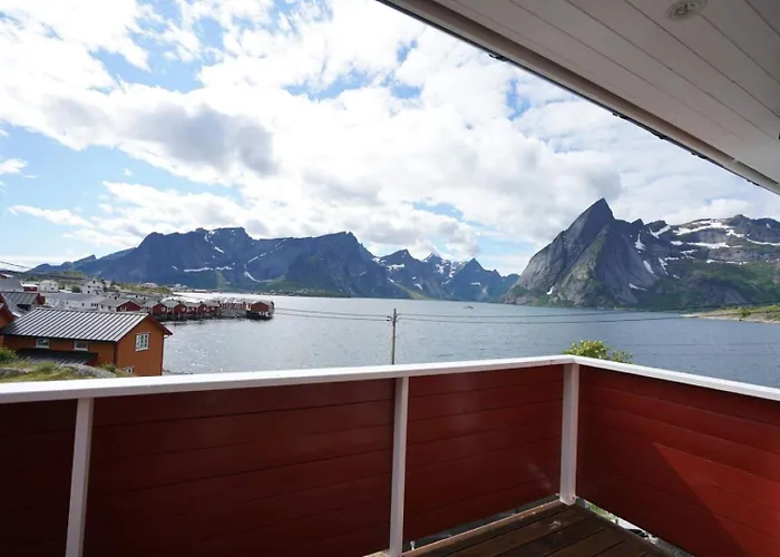 펜션 Lofoten Panoramic Luxury With Sauna 모스케네스