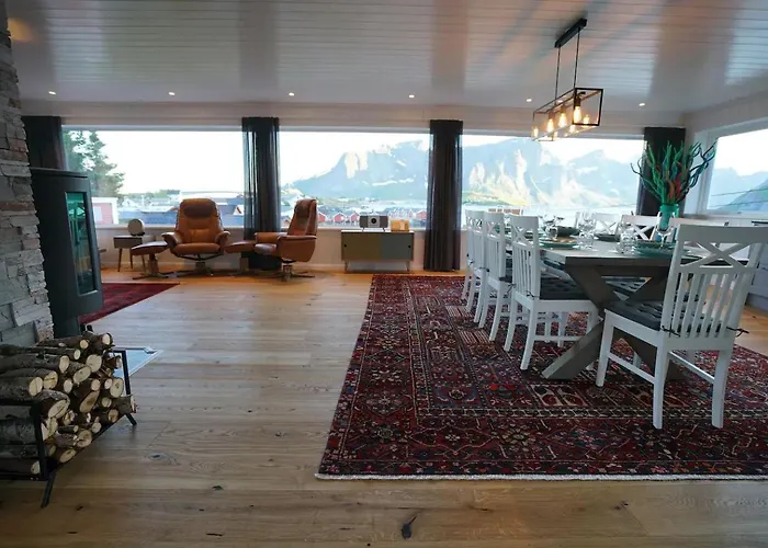 펜션 Lofoten Panoramic Luxury With Sauna *