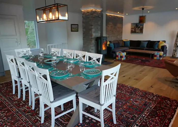 Lofoten Panoramic Luxury With Sauna موسكينيه